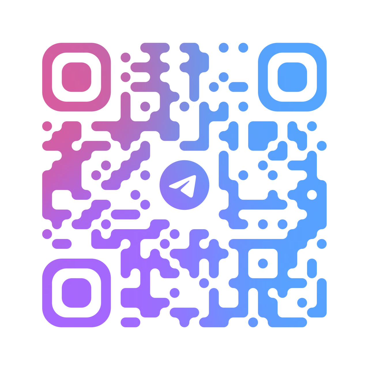 Telegram 客服群二维码